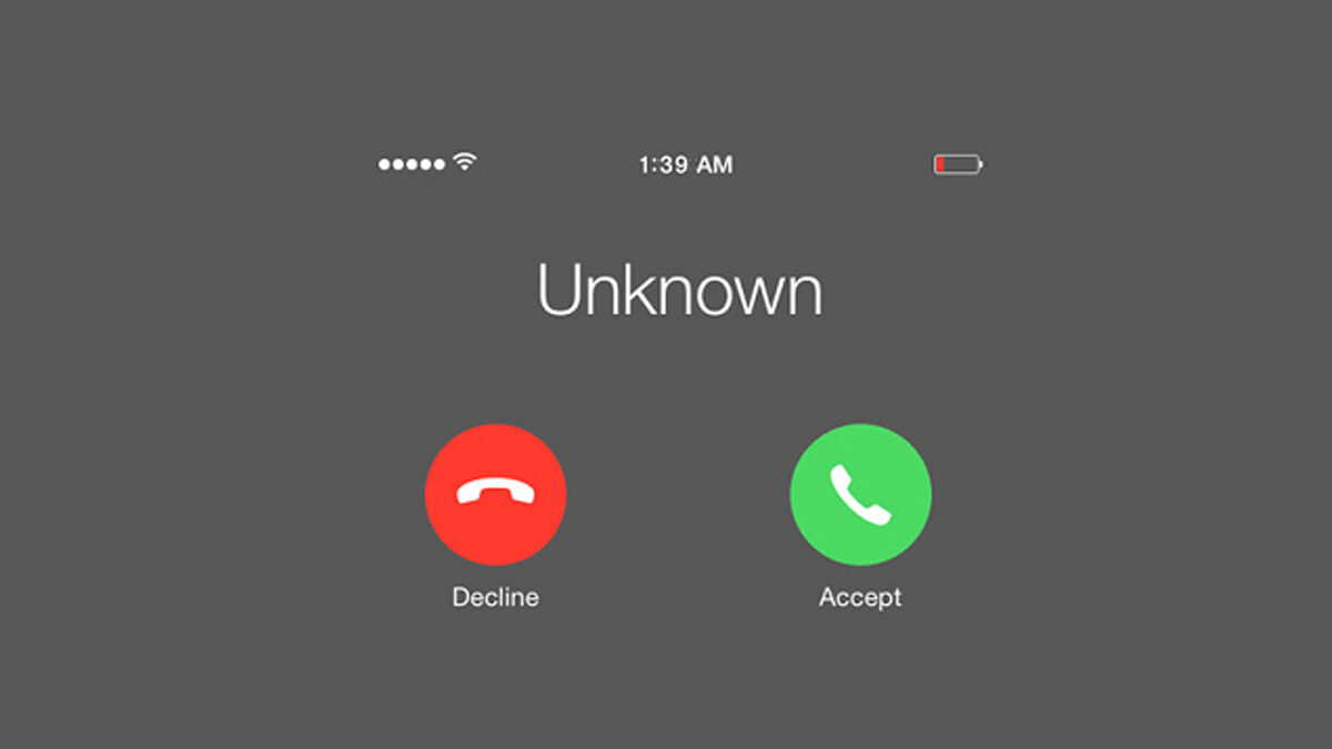 unknown caller id